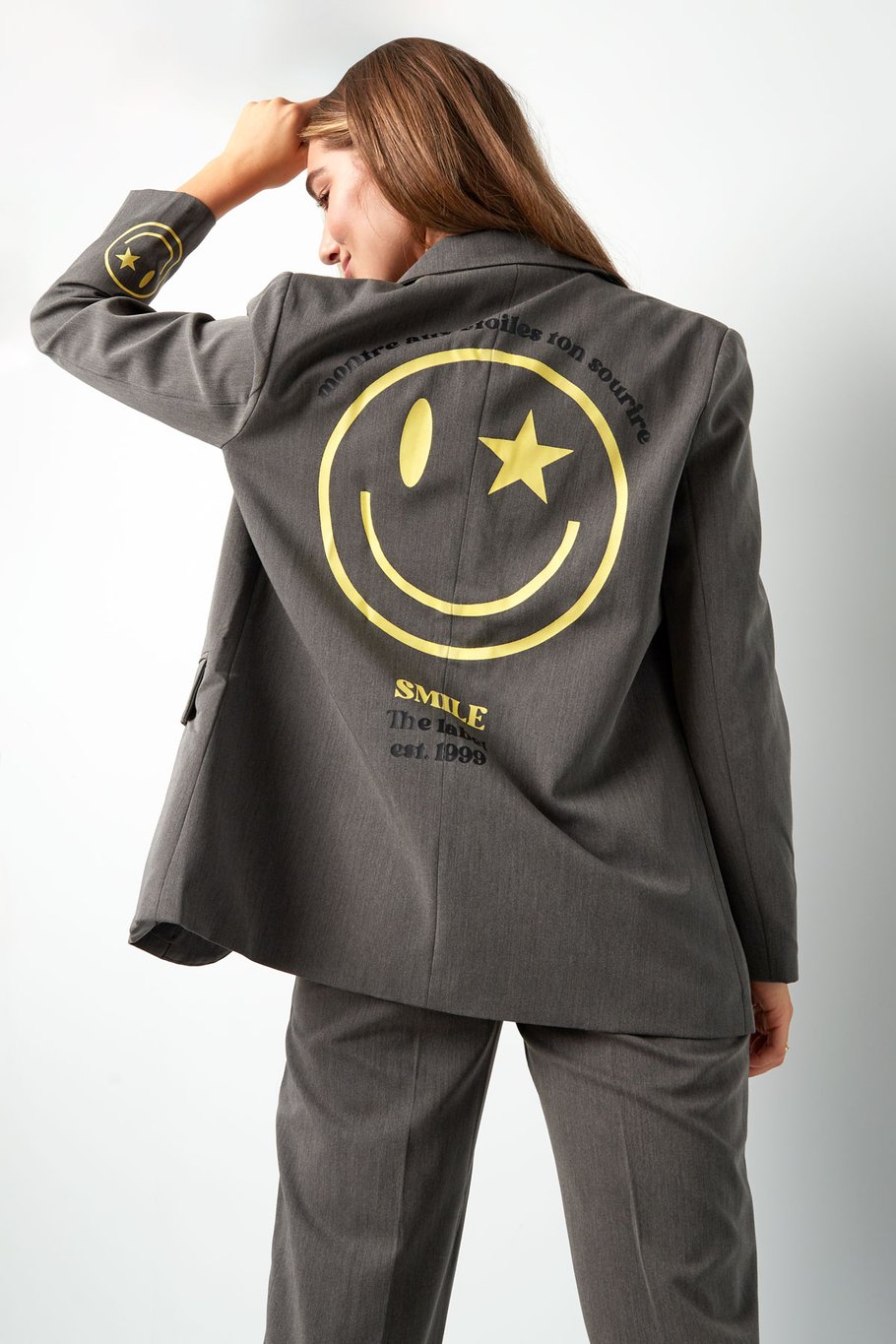 Show your Smile blazer - grey Picture12